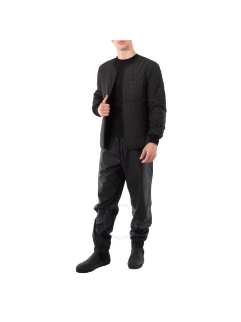 Rains Black Water-Repellent Quilted Liner Jacket