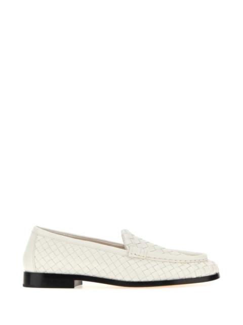 Bottega Veneta Bottega Veneta Women White Leather Silenzio Loafers
