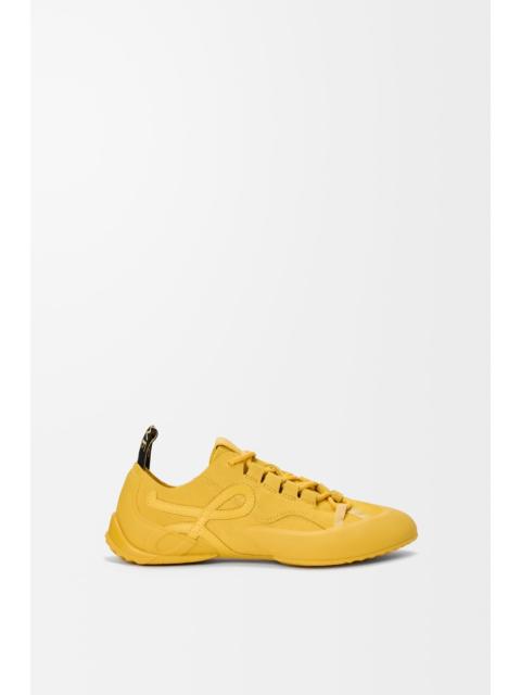 Loewe Loewe Grip Sneakers Yellow Leather Women