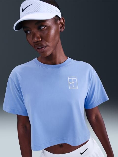 Nike Nike Slam Women's Dri-FIT Short-Sleeve Cropped Tennis T-Shirt