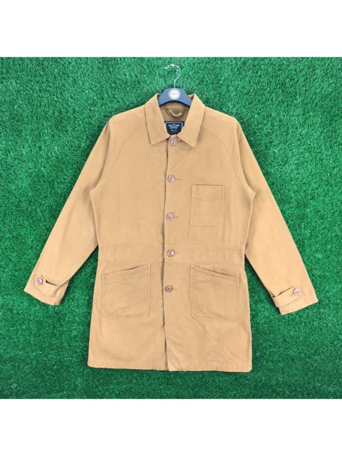 Other Designers Vintage - Vintage Women Down Jacket Workwear Style Cat Eye Button