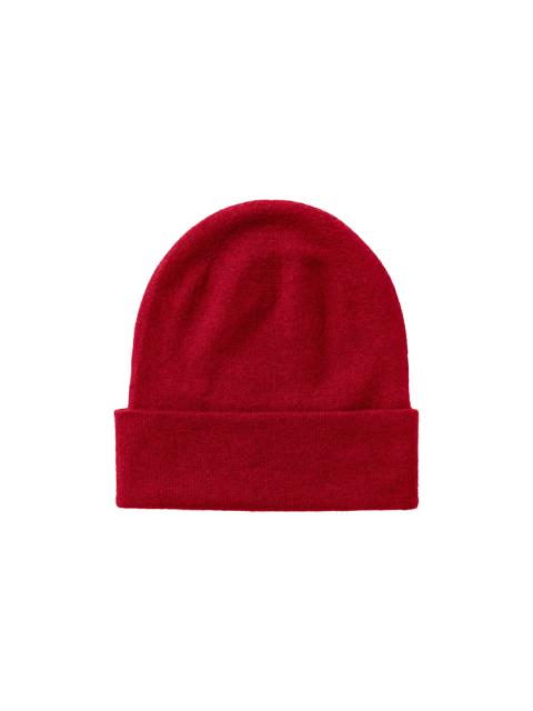 Johnstons of Elgin Braemar Red Cashmere Beanie