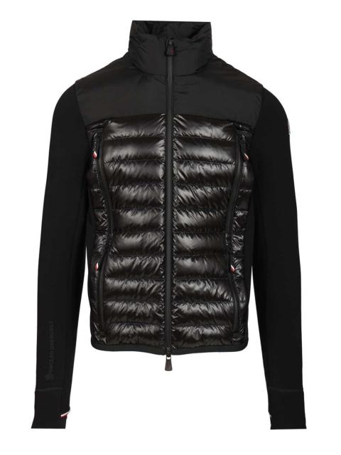 Moncler Grenoble Zip Up Cardigan Sweatshirts Black