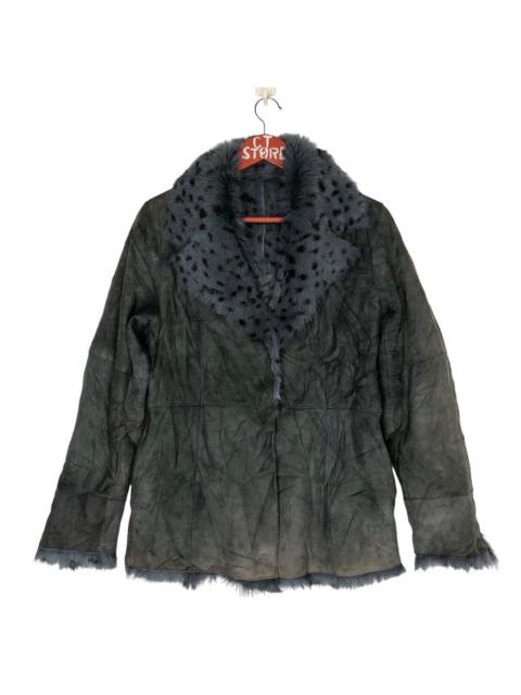 Other Designers Vintage - Peca Indigo Print Leopard Jacket