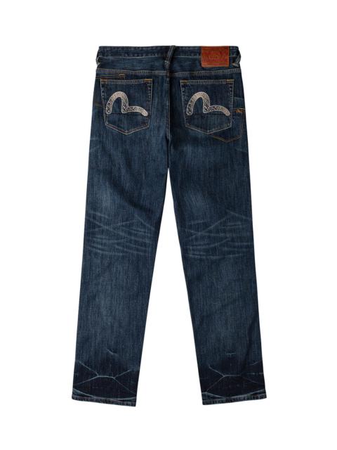 EVISU Seagull Embroidery Multi-pockets Jeans #2020