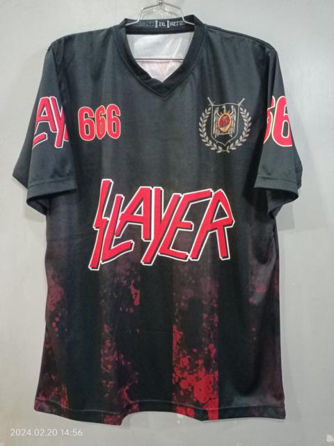 Other Designers Slayer 666 Reign In Blood Jersey