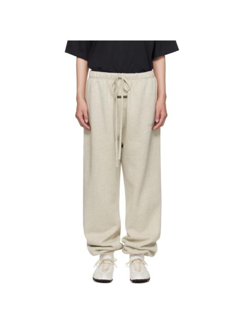 ESSENTIALS Beige Classic Sweatpants