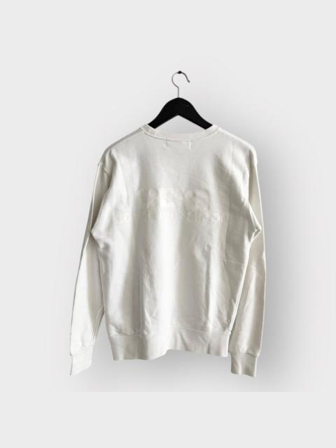 Other Designers CDG by Comme des Garcons - STEAL! 2010s Comme Des Garcons Triple White CDG Crewneck