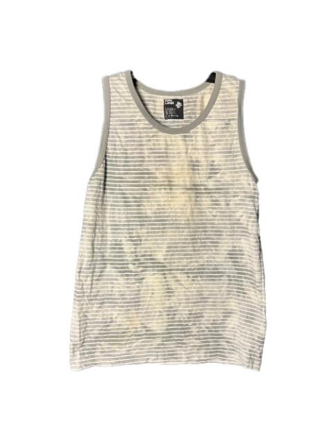 Other Designers Designer - 🔥PPFM Peyton Place For Men Stripes Acid Wash Singlet Shirt