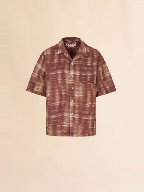 Marni Printed Carousel Ramie Shirt