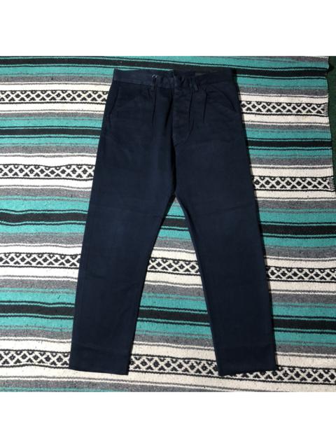 Prada Prada Navy Cotton Trousers Pants
