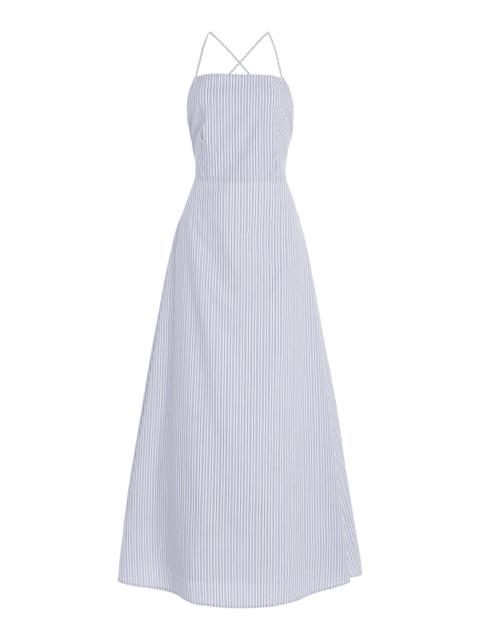 POSSE Exclusive Lori Cotton Maxi Dress stripe