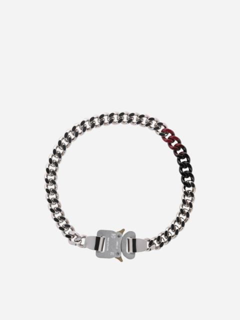 1017 ALYX 9SM Exclusive Signature Buckle Necklace Red