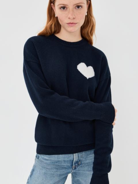 SPRWMN Cashmere Heart Logo Sweater