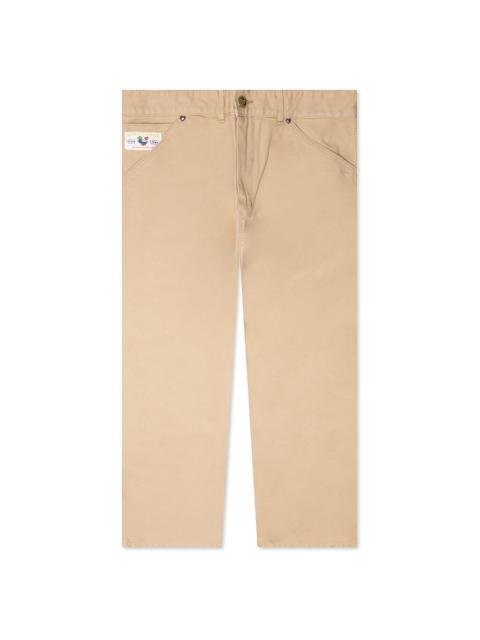 Human Made WASHED DUCK WORK PANTS - BEIGE