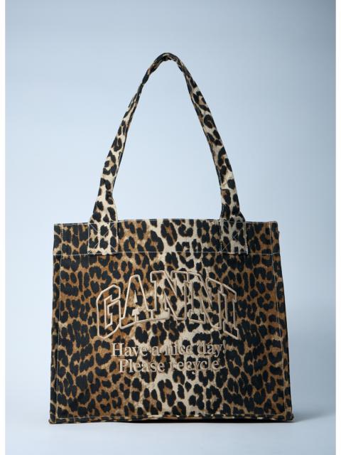 Ganni Women Large Easy Shopping Tote Bag