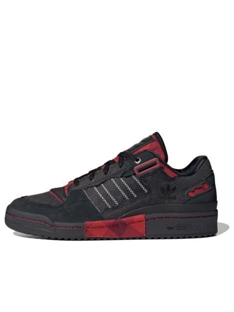 adidas adidas originals Forum Exhibit Low 'Black Red' HQ8417
