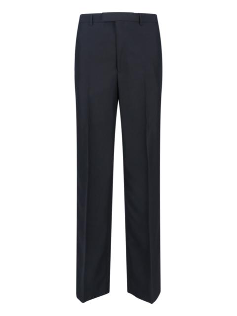 GUCCI SILK TWILL PANTS