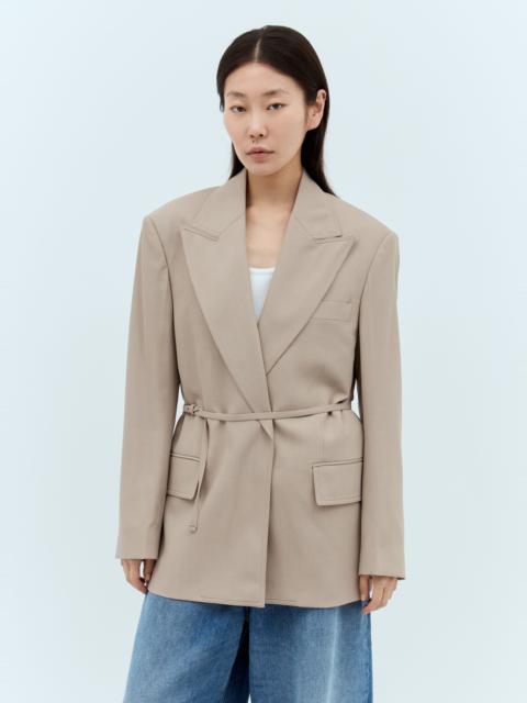 Acne Studios Peak Lapels Belted Blazer