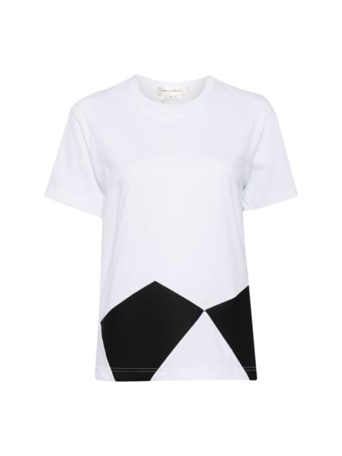 panelled T-shirt