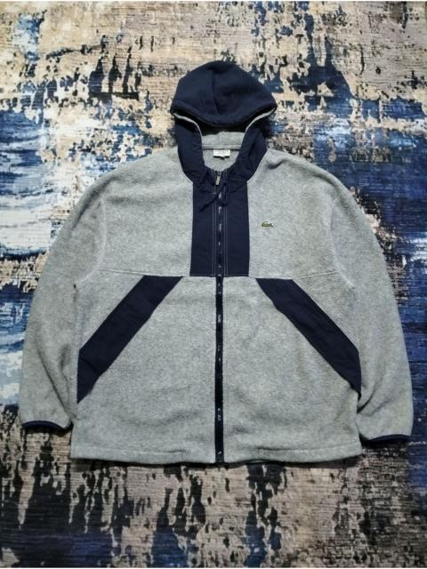 LACOSTE Vintage Lacoste Sport Polartec Fleece Hoodie Jacket Size 5