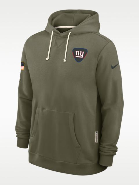 Nike New York Giants Salute to Service Sideline Dominant Force Men's Nike Dri-FIT NFL Pullover Hoodie