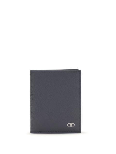 FERRAGAMO Ferragamo Men Gancini Card Holder