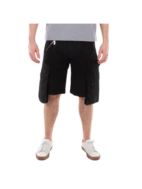 GCDS GCDS Cotton Gabardine Ultracargo Bermuda Shorts