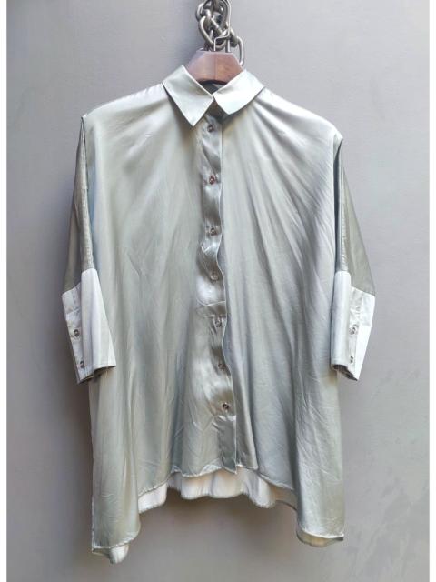 Maison Margiela Martin Margiela Line 6 Oversized Silk Shirt