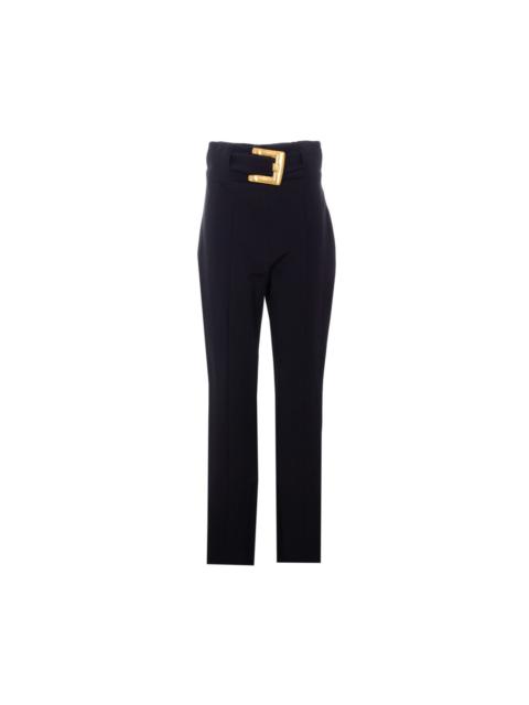 Balmain Balmain Women Belted Pants