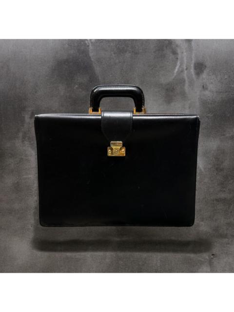 PORTER VTG PORTER FULL LEATHER BRIEFCASE