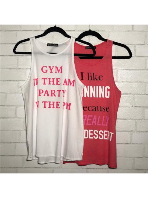 Other Designers Recycled Karma Gym Graphic Tank Bundle