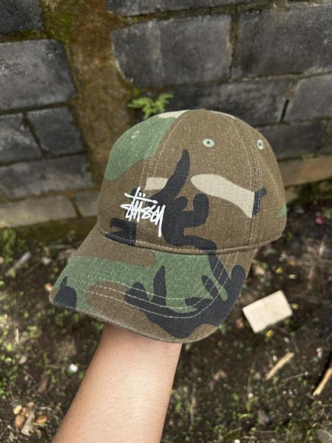 Stüssy Stussy Basic Washed Low pro cap - Camo