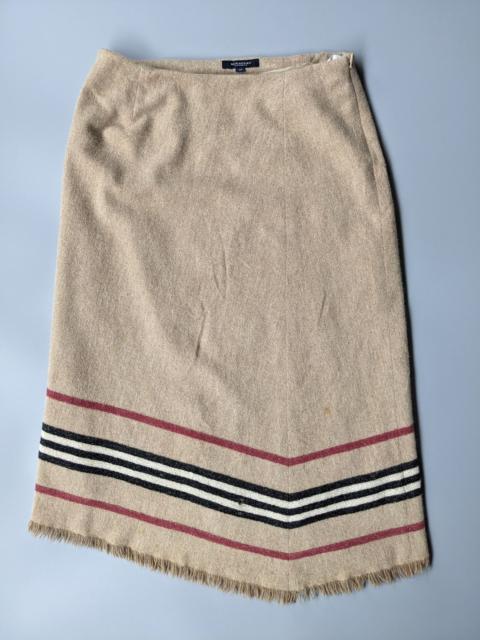 Burberry Burberry wool midi skirt