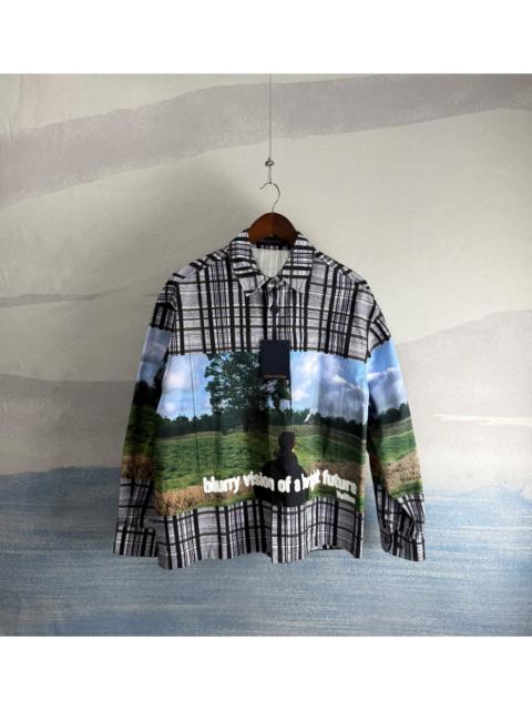 Louis Vuitton Louis Vuitton 2023 LV Landscape Check 'Blurry Vision of a Bright Future' Jacket