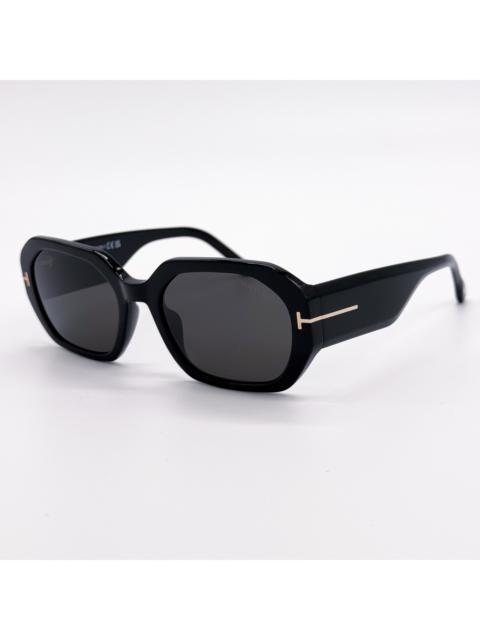 TOM FORD NEW TOM FORD VERONIQUE-02 FT0917/S 01A SUNGLASSES TF917