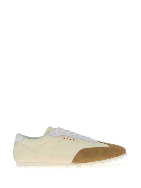 Marni Marni Women Ivory Canvas Sneakers