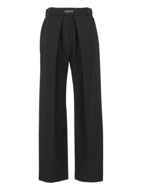 Loewe Loewe Women Stretch Wool Trousers