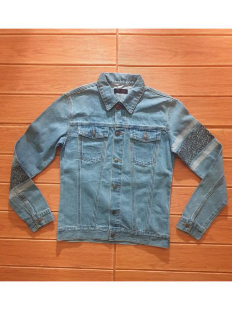 Other Designers Archival Clothing - Jade skull Japanese brand denim jacket