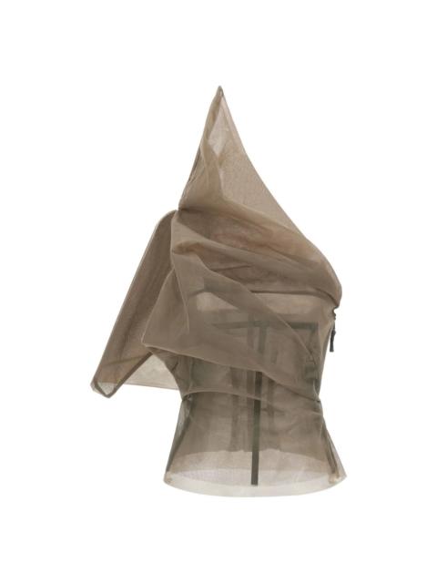 Rick Owens RICK OWENS Claudia Gray Nylon Top New & Authentic (Women's s