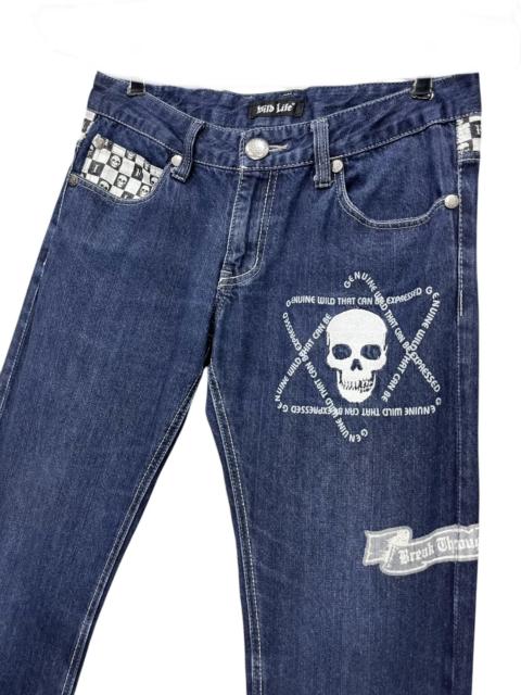 Other Designers Seditionaries × Wild Things - WILD LIFE Punk! Embroidery Skulls Inspired by Number (N)ine