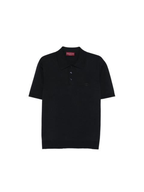 GUCCI Gucci Blue Polo Shirts Men