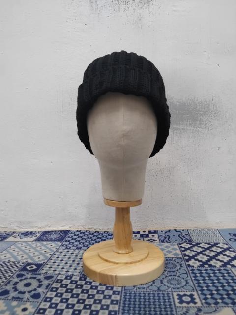 Other Designers Archival Clothing - Ca4la black colour Japanese brand Beanie hat