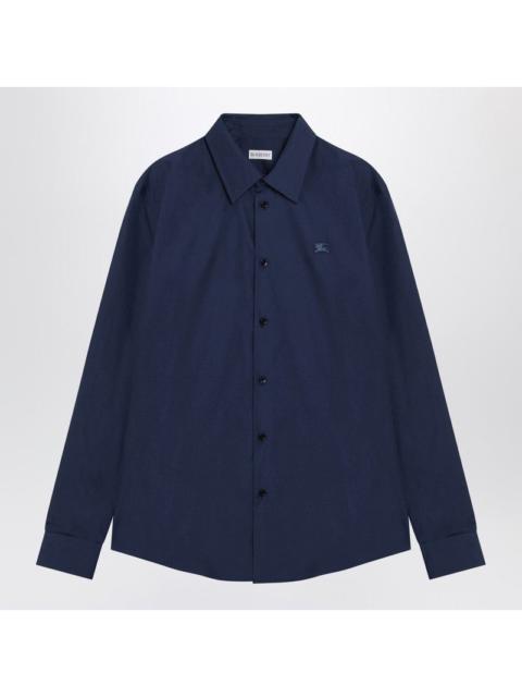 Burberry Burberry Blue Cotton Shirt With Ekd Men