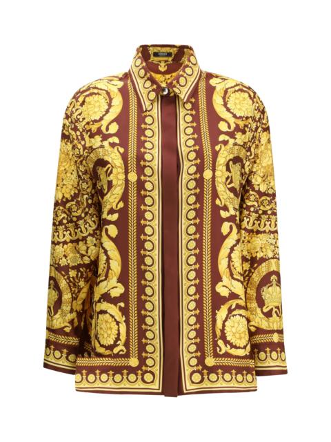 VERSACE Versace Printed Silk Shirt
