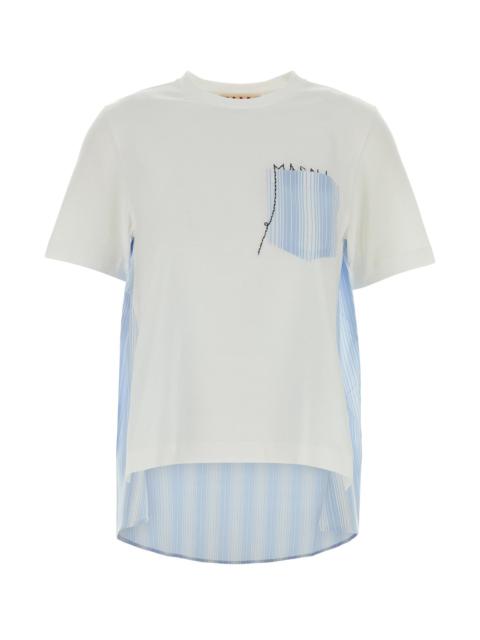 Marni White cotton t-shirt