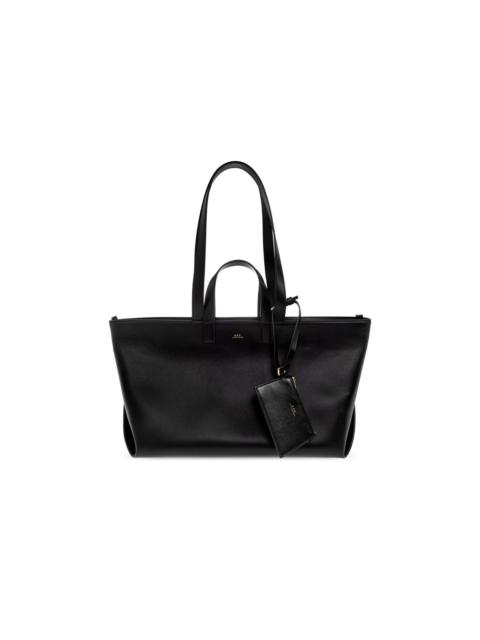 A.P.C. A.P.C Drummer Gray Tote Bag New & Authentic