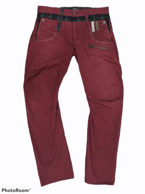 Other Designers Vintage - 🇯🇵Japanese Dominate Handcrafted Double Waist Pant