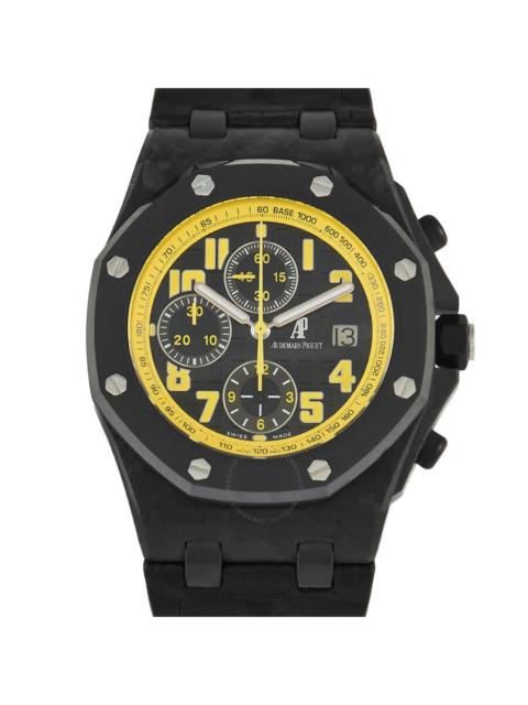 Pre-owned Audemars Piguet Royal Oak Offshore Chronograph Black Dial Men's Watch 26176FO.OO.D101CR.03
