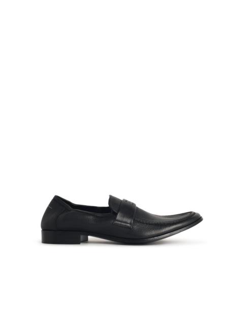 MM6 Maison Margiela MM6 Maison Margiela Swing-Toe Leather Moccasins Black